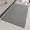 SIXHOME Duschmatte rutschfest 80x80cm Massage Strukturierte Antirutschmatte dusche Weiche Luffa Anti Schimmel PVC rutschfeste Duschmatte passen unter die Tür Badvorleger für Dusche Grau