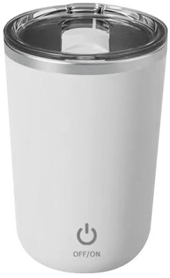 DONGKER Taza de agitación automática, 350 ml, taza mezcladora eléctrica automática recargable por USB con tapa para café, proteína, polvo, té