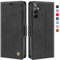ivencase Handyhülle für Samsung Galaxy A36 5G Hülle mit Schutzfolie, Stoßfest [Kartenfach Klappbar Standfunktion] Flip Wallet Cover Lederhülle Case für Samsung A36 5G Hülle Schwarz