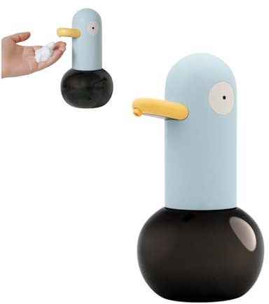 Automatischer Seifenspender Typ 1 - Berührungslos mit 0.25s Sensor, Enten Design, Wiederaufladbar 1800mAh, ABS für Badezimmer und Küche