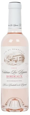 Château Les Riganes Bordeaux Rosé Wine - 375ml | French Rosé | AOP Bordeaux | Fresh, Crisp & Fruity | Elegant Light-Bodied Rosé