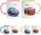 TAZALAND | Pack 2 tazas PERSONALIZADAS | PERSONAJE Y NOMBRE | 350 ml | Apta para Microondas | Personalizada a Todo Color | ELIGE ENTRE MAS DE 10 PERSONAJES | Para parejas (CARS)