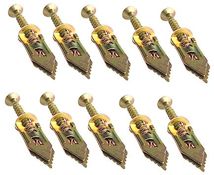 OUNONA 2 Sätze Expansions Schrauben Bolzen Abbaubare Bonbontüten Reparatur Wandverkleidung Wand Polsterung Selbstschneidende Schrauben Brolly Steckbolzen Wandanker Schrauben 10 Stück * 2