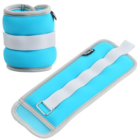 1 Paar Gewichtsmanschetten für Handgelenke Knöchel,0,25/0,5/0,75kg Gewichtsmanschetten Hand Fuß,Fußgelenkgewichte Set,Armgewichte Knöchelgewicht für Tanzen Fitness Gymnastik Yoga