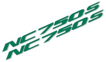 LXSKJ Adesivo per carrozzeria Accessori per Adesivi Protettivi per Moto per Honda NC 750 S Nc750s Nc750 S(Vert)