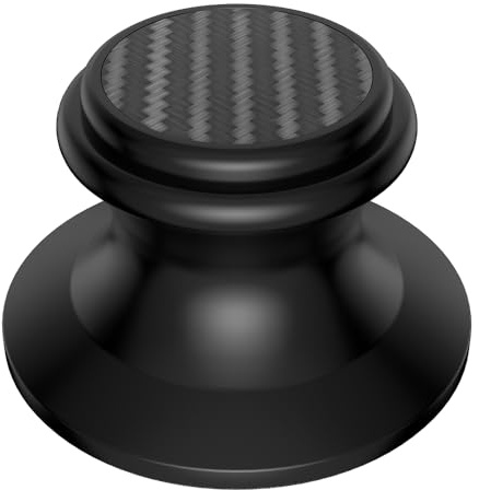 Schallplattengewicht Plattenspieler-StabilizerAuflagegewicht aus Aluminium für Plattenspieler, Gewicht 285g, Schwarz