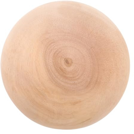 ERINGOGO Holz Bettpfosten Aufsätze Dekorativ, Beige, Rustikaler Stil