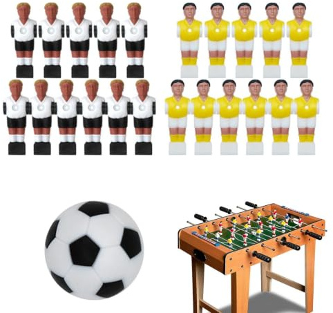 Kicker-Ersatzmänner Kreative lustige Tischfußball-Spielfiguren