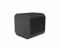 KitSound Boom Cube Metallic Portable Rechargeable Wireless Bluetooth Speaker, Black
