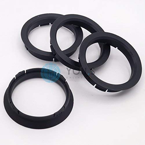 4 x ZENTRIERRINGE DISTANZRING für ALUFELGEN FZ03 63,3-56,1 mm CMS, DBV, Proline Wheels, Schmidt Revolution