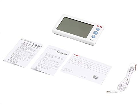 UNI-T Indoor Outdoor Thermo-Hygrometer, A13T Wireless LED Digital Hygrometer mit Temperatur/Feuchte/Kalender/Wecker