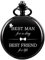 ManChDa Personalisierte Taschenuhr - Gravierte Quarz Fobwatch für Best Man, Bräutigam, Trauzeuge - Hochzeitsgeschenk mit Geschenkbox