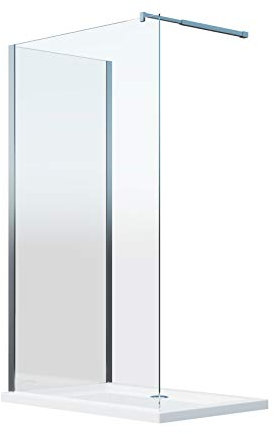 Parete doccia Walk-in Angolare Doppio Vetro 8 mm Reversibile (78-80 x 98,5-100,5 H 200 cm)