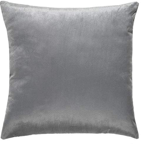 CelinaTex Cuddly Dekokissen 60 x 60 cm grau Nicki Zierkissen dekoratives Sofakissen Kissen Couchkissen