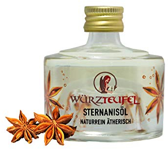 Sternanis - Öl narurrein ätherisch. Stern - Anis - Öl Anisöl aus Vietnam (Illicium verum) . Glasflasche 40 ml.