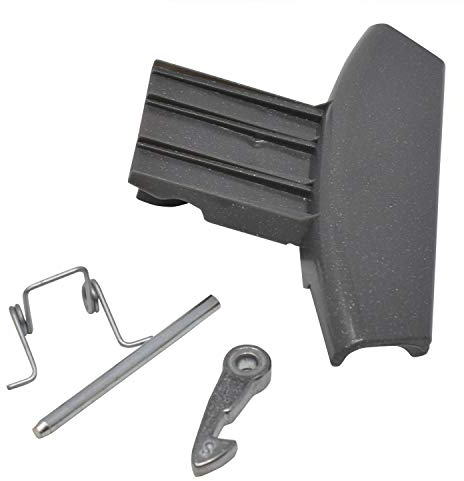 sparefixd Grey Washing Machine Door Handle Kit for Hotpoint HE8L493GUK