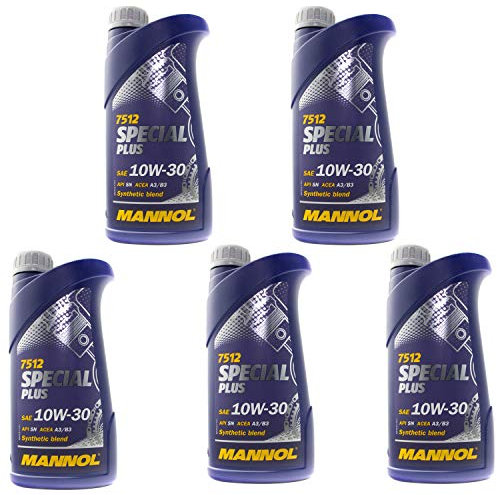 5 Liter Motoröl MANNOL 7512 Special Plus Motor Öl Oel Benzin Diesel 10W-30 API