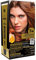 Thader Th Pharma V-Color Kit de Tinte permanente Sin Amoniaco con Oro Líquido 100% Cobertura de canas, 120 ml (No. 7.46 Rubio medio acobrado rojo)