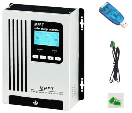 SOLAFANS 96V 55A MPPT-Solarladeregler mit Lithium-Batterie-Reaktivierung | 48V/60V/72V/84V/96V, PV DC180V, 5500W, für netzunabhängige Solaranlagen
