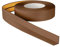 ProfiPVC Battiscopa Morbido PVC 18x18mm - 10 metro, Nastro Sigillante Autoadesivo per Cucina e Bagno, Elastico e Divisibile, con Striscia Spezzata, Montaggio Facile, Marrone