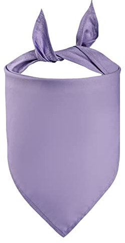 Petitebelle Hundehalstuch, einfarbig, Lavendel, Größe S