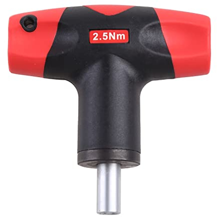 BAIRU Clé dynamométrique préréglée avec poignée en T, 1,8 Nm/2,5 Nm, compatible avec les embouts hexagonaux standard de 6,35 mm, embouts non inclus