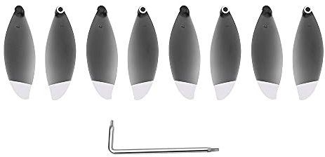 Zubehör für Drohnen For Parrot Anafi 4K Drone 8pcs Propeller Requisiten for Parrot Anafi 4K Camera Drone CW CCW Ersatzzubehör Ersatzteile Wing Fans Blade mit Tool Kits austauschbar ( Color : White )