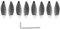 Zubehör für Drohnen For Parrot Anafi 4K Drone 8pcs Propeller Requisiten for Parrot Anafi 4K Camera Drone CW CCW Ersatzzubehör Ersatzteile Wing Fans Blade mit Tool Kits austauschbar ( Color : White )