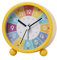 Kinderwecker, Analoge Wecker Ohne Ticken, Lernwecker Lernuhr Weckuhr Kinderuhr Quarzwecker, Kinder Wecker Mit Lautem Alarm Nachtlicht, Batteriebetriebene Weckuhr für Jungen und Mädchen (Gelb)