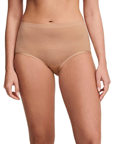 Chantelle Soft Stretch Stripes High-Waist Brief Sirrocco One Size