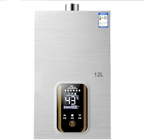 WHYATT Caldera Gas Natural, Calentador de Agua Natural a Temperatura Constante, Apto para Balcones y Cocinas (Size : A)