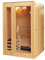 Bagno Italia Sauna finlandesa 153 x 110 cm 3 plazas de madera canadiense accesorios incluidos