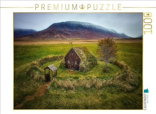 Puzzle · Grafarkirkja | Islands älteste Kirche · 1000 Teile · Lege-Größe 64 × 48 cm · CALVENDO Puzzle