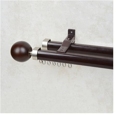 Neue Riemenscheibe Vorhangstange Vorhangschiene, Wandmontierte Gardinenschiene, Bett Vorhänge Zimmer Trennwand, Für Schlafzimmer, Wohnzimmer, Kinderzimmer (Color : B2, Size : 400cm/13.1ft/4 * 100cm)