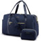 LOVEVOOK Travel Duffle Bag for Women, Weekender Overnight Bags with Trolley Sleeve, Large Waterproof Ladies Holdall for Hospital Maternity, Hand Luggage Womens, Navy Blue