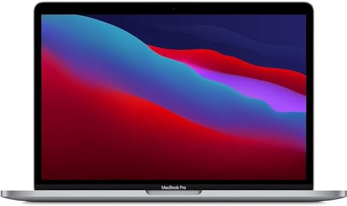 2020 Apple MacBook Pro con Apple M1-Chip (13-Pulgadas, 16GB RAM, 256GB SSD de Almacenamiento) (QWERTY Spanish) Gris Espacial (Reacondicionado)