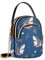 Hai mit Rettungsring Crossbody-Tasche für Damen, abnehmbare Kettentasche, Handygeldbörse, Schultertasche, Handtasche, Hai mit Rettungsring, Einheitsgröße