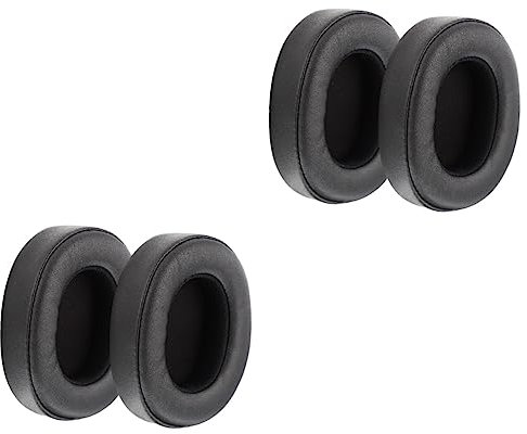 OSALADI 2juegos Auriculares Ebt Almohadillas De Repuesto De Algodón Compatibles con Diseño Fácil De Instalar Color Negro