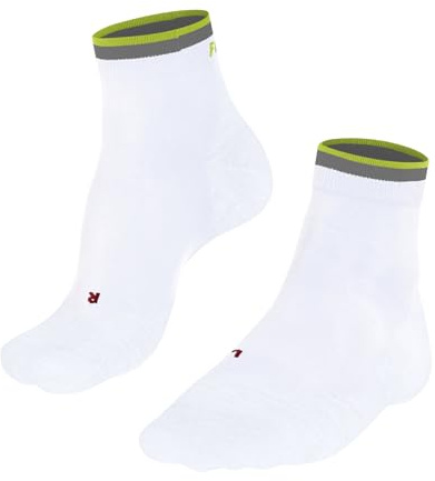 FALKE Herren RU4 Short Laufsocken mittelstarke Polsterung antiblasen kurz vegan zum Sport Jogging Running schnelltrocknende atmungsaktive nachhaltige Baumwolle Funktionsmaterial 1 Paar | leichte Laufsocke mit mittlerer Polsterung