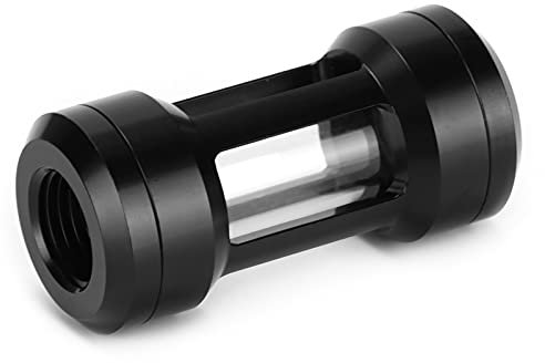 Computer Water Cooling - Brass & Acrylic - G1 / 4 Compatibility for Enhanced System Purity and