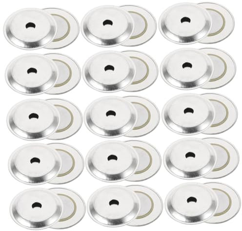 OSALADI 100stücke Piezo-Lautsprecher Hochzuverlässige Ersatzelemente Für Detektoren Einfache Installation Präzise Rauch Und Brandgefahrenerkennung