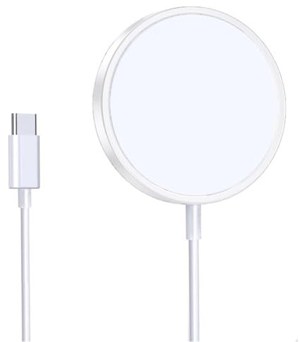 KP TECHNOLOGY 15W Magnetic Wireless Charger for OPPO Find X9 / X9 Pro/Oppo A5 Pro/Oppo Reno 13 Pro 5G / Reno12 F / Reno12 / 12 Pro/Find X8 Pro/Find X8 Pro / A38 / A17 / A77 / A96