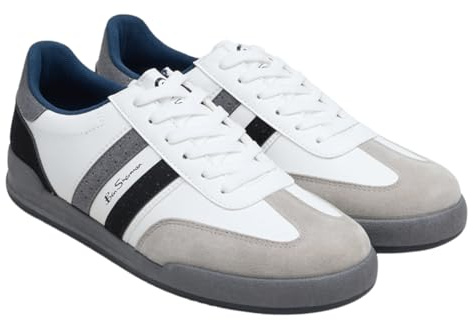 Ben Sherman Mens Sokka Casual Trainers White