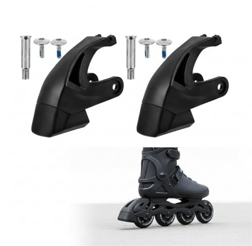 DOITOOL Universal Inline Skate Bremse Ersatz Blockpolster Für Rollschuhe Und Rollerschuhe Sicherer Halt Mit Robustem Bremsstopper Für Erwachsene Und Kinder