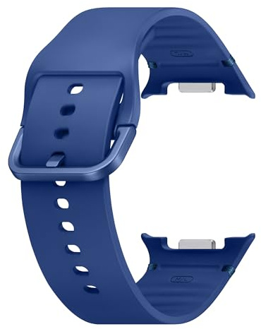 Samsung Sport Band Cinturino sportivo in gomma (S/M) per Galaxy Watch8 | Watch8 Classic, Blue