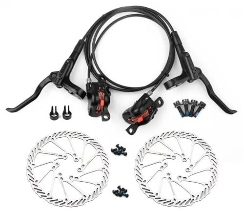 Fit For Shimano MTB Hydraulic Disc Brake MT200 BR BL Mountain Bike 160mm Rotors Bicycle Caliper Cycling Parts(MT200 without rotor)