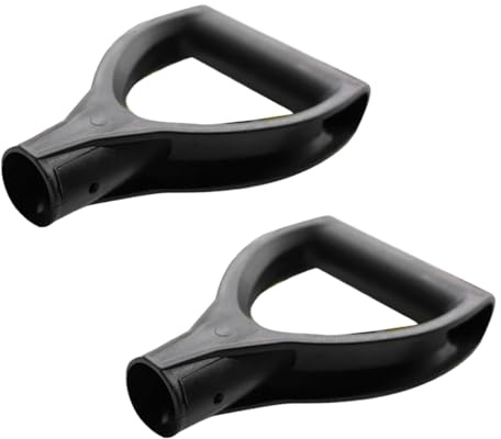 Ekoama Ergonomischer Schaufelgriff mit D-Form/Y-förmigem Griff, Ersatz für Schaufeln, Spaten, Garten- und Landwirtschaftswerkzeug