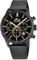 LOTUS Montre pour Homme 18700/2 Chrono Boîtier en Acier Inoxydable Noir Bracelet en Acier Inoxydable Noir