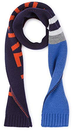 Hackett Boys Kids Logo SCRF Cold Weather Scarf, 5AAMULTI Blue, 000