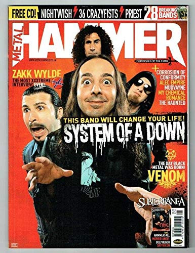 Metal Hammer Magazine May 2005 MBox282 System Of A Down